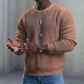 👔Seasonal Style - Men's Stretch Knit Pullover – Classic Crew Neck & Easy Pairing with Jeans or Joggers