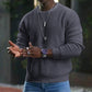 👔Seasonal Style - Men's Stretch Knit Pullover – Classic Crew Neck & Easy Pairing with Jeans or Joggers