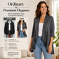 Seasonal Style 🌸Women's 3/4 Sleeve Open Front Cardigan