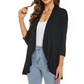 Seasonal Style 🌸Women's 3/4 Sleeve Open Front Cardigan