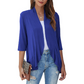 Seasonal Style 🌸Women's 3/4 Sleeve Open Front Cardigan