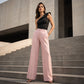 👖New Arrivals - Striped Wide-Leg Trousers with High-Waist – Flattering Silhouette & All-Day Comfort for Any Occasion