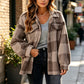 Must-Have🔥👔 Classic Plaid Button-Up Jacket – Cozy Layer for Crisp Autumn Days