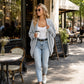 ☀️🧥New Arrivals - Open Front Batwing Cardigan – Breezy Layer for Work, Travel & Casual Outings