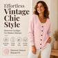 Women's Casual Quilted Button Down Jacket