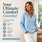 🌸Hot Sale 50% OFF💖Women's Casual Solid V-Neck Hooded Sweater