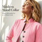 Women's Textured Button Down Blazer Jacket
