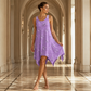 Women's Casual Sleeveless Dress with Asymmetrical Hem