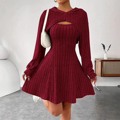 Women's 2-Piece Ribbed Knit Outfit