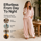 Women's Loose Shirt & Draped Pants Set