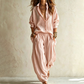 Women's Loose Shirt & Draped Pants Set