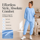 Trending Now👚👖 Crew Neck Top & Cargo Pants Set – Relaxed Fit & Utility Pockets for Effortless Everyday Style