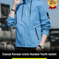 🧥Seasonal Style - Waterproof Hooded Jacket – Rain-Ready Outerwear for Commutes & Casual Outings