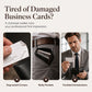 Bestseller🏆💳 Slim Leather Card Holder – Lightweight & Secure for Business or Casual Networking