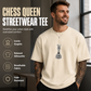 👕New Arrivals - Men's Chess Queen Graphic Tee – Breathable Fabric & Relaxed Fit for Everyday Comfort