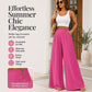 Women's Loose Flowy Wide-Leg Pants