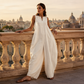 ⭐New Arrivals - Sleeveless Linen Jumpsuit with Pockets – Flowing Oversized Silhouette for Beach or Lounge