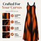 👗New Arrivals - Striped Sleeveless Midi Dress – Breathable Comfort & Versatile Fit for All Body Types