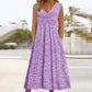 🌸👗New Arrivals - Sleeveless V-Neck Midi Dress – Breathable Comfort & Flattering Silhouette for All Body Types
