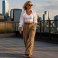 Bestseller👖 High-Waist Wide-Leg Pants – Timeless Silhouette & Breathable Comfort for Every Occasion
