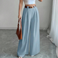 Bestseller👖 High-Waist Wide-Leg Pants – Timeless Silhouette & Breathable Comfort for Every Occasion