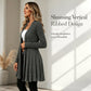 🌸🧥New Arrivals - Elegant Open Cardigan with Knit Texture – Soft Comfort & Versatile Style for Any Occasion