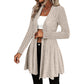 🌸🧥New Arrivals - Elegant Open Cardigan with Knit Texture – Soft Comfort & Versatile Style for Any Occasion