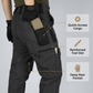 Men's Outdoor Warm Multi-Pocket Hiking Pants