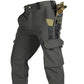 Men's Outdoor Warm Multi-Pocket Hiking Pants