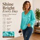 ⌛Limited-Time Offer-Women's Elegant Sequin V-Neck Top