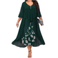 🌸Hot Sale 50% OFF💖Women's Casual Loose Fit Floral Print Dress
