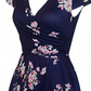 ⌛Limited-Time Offer-Women's Elegant Printed Dress with Pockets