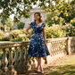 ⌛Limited-Time Offer-Women's Elegant Printed Dress with Pockets