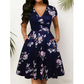 ⌛Limited-Time Offer-Women's Elegant Printed Dress with Pockets