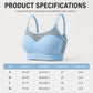 Women's Hollow Mesh Push Up Sports Bra