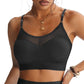 Women's Hollow Mesh Push Up Sports Bra