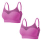 Women's Hollow Mesh Push Up Sports Bra