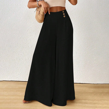 Women's Loose Flowy Wide-Leg Pants