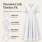 Women's Elegant V-Neck Lace Dress