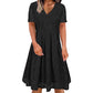 Women's Elegant V-Neck Lace Dress