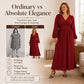 New Arrivals🛍️Women's High Slit Deep V Neck Maxi Dress