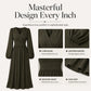 New Arrivals🛍️Women's High Slit Deep V Neck Maxi Dress