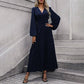 New Arrivals🛍️Women's High Slit Deep V Neck Maxi Dress