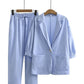 🧥New Arrivals - Women's Casual Blazer and Pants 2-Piece Set