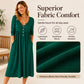New Arrivals🛍️Women's V-Neck Button Pleated Dress