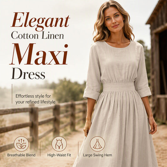 👗New Arrivals -Women's Casual Cinched Waist Dress