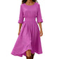 👗New Arrivals -Women's Casual Cinched Waist Dress