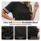 Women's Casual Two-Piece Set with Side Stripes
