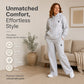 Women's Hoodie & Wide-Leg Pants Set
