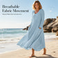 Women's Solid Color Long Sleeve Dress